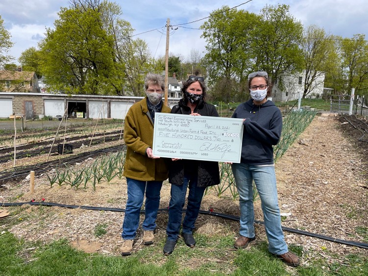 Newburgh Urban Farm & Food Receives $500 Donation From GGEHS
